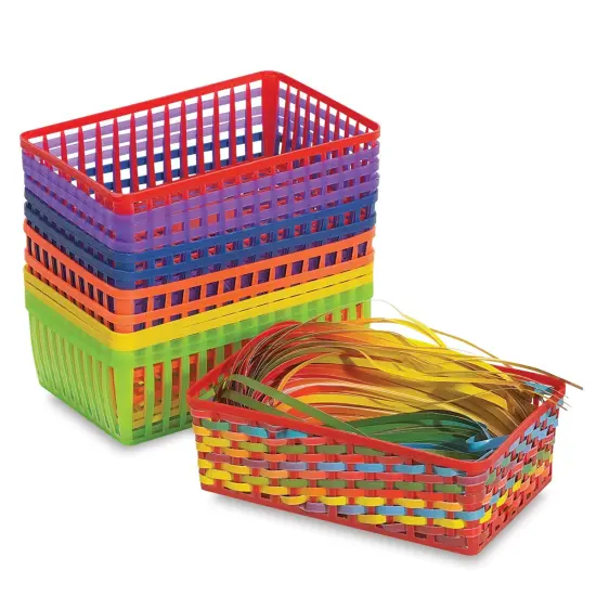 Roylco Weaving Baskets Class Pack - Pkg of 12 {1}