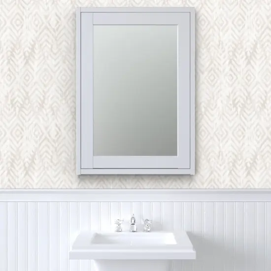 Peel & Stick Wallpaper 2FT Wide Rustic Geometric Ikat Custom Removable Wallpaper by Spoonflower {6}