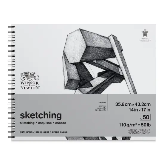 Winsor & Newton Wirebound Sketching Pad - 14" x 17" {1}