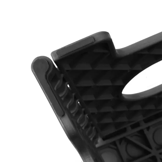 Casafield 9" Folding Step Stool with Handle, Black - Portable Collapsible Small Plastic Foot Stool for Kids and Adults - Use in the Kitchen, Bathroom and Bedroom {6}