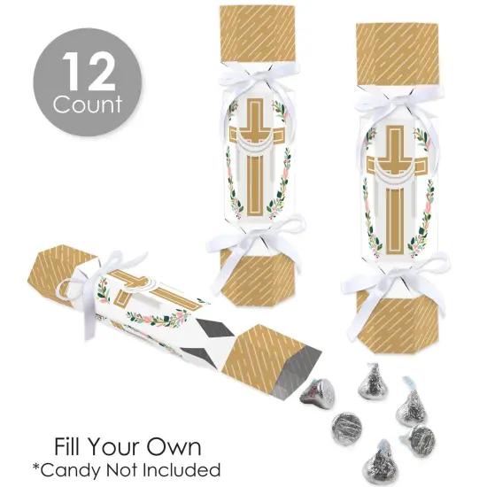 Big Dot of Happiness Religious Easter - No Snap Christian Holiday Party Table Favors - DIY Cracker Boxes - Set of 12 {4}