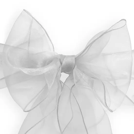 Lann's Linens - 10 Elegant Organza Wedding/Party Chair Cover Sashes/Bows - Ribbon Tie Back Sash {2}