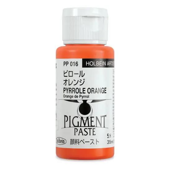 Holbein Tosai Pigment Paste - Pyrrole Orange, 35 ml {1}