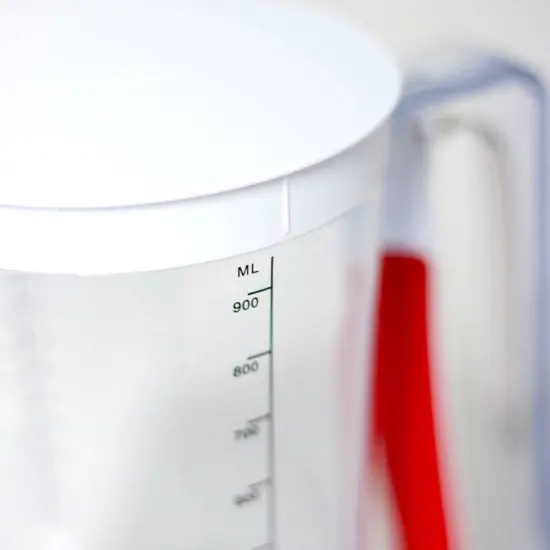 Norpro Batter Dispenser Soft Grip Handle 4 Cups Clear with Measurements {4}