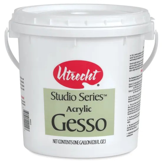 Utrecht Studio Series Acrylic Gesso - 128 oz {1}