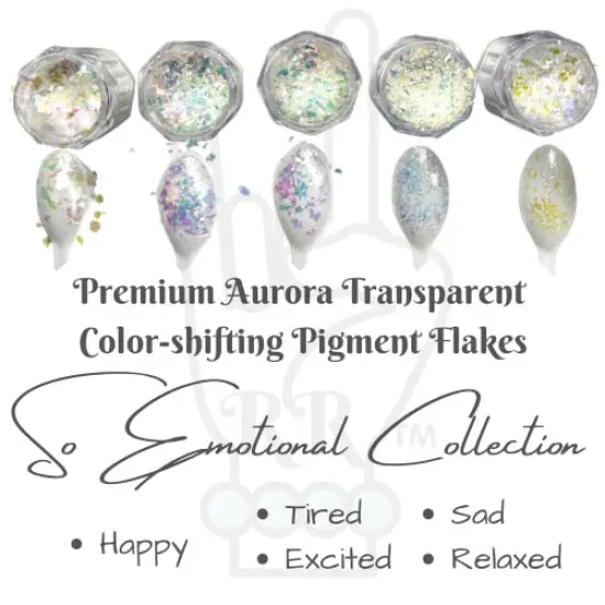 Sad Pearl Premium Color-shift Aurora Pigment Flakes - TUMBLER MAKER'S CHOICE {2}