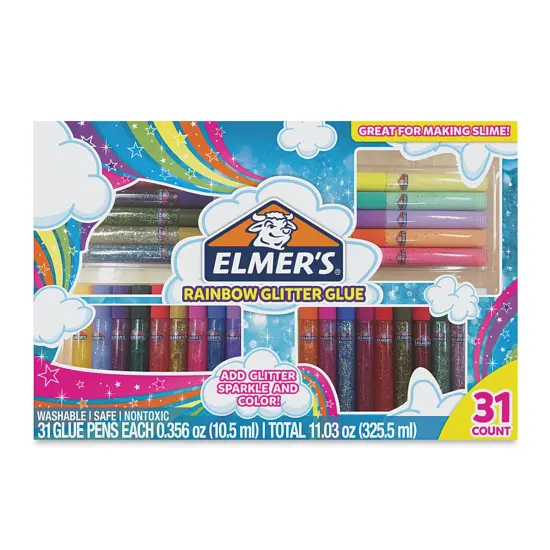Elmer's Rainbow Glitter Glue Pens Set - Pkg of 31 {2}