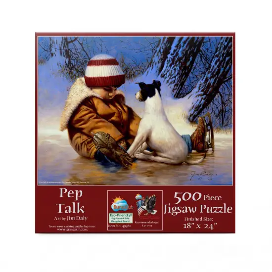 Sunsout Pep Talk 500 pc Jigsaw Puzzle 49381 {4}