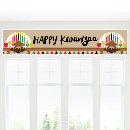 Big Dot of Happiness Happy Kwanzaa - Party Decorations Party Banner {6}