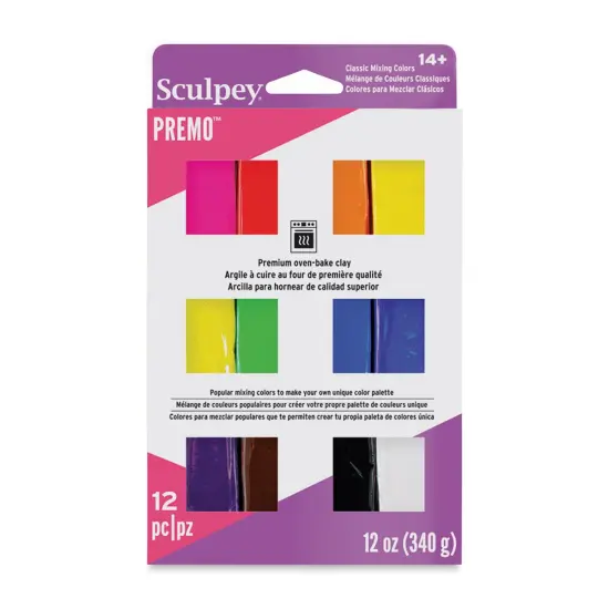 Sculpey Premo - Classics, Set of 12, 1 oz {2}