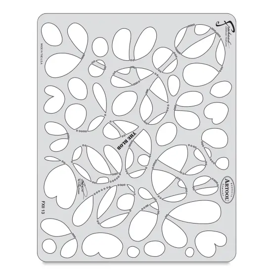 Iwata Artool Freehand Template - Kustom FX II The Blob {2}