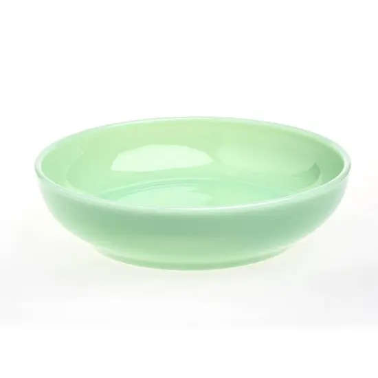Mosser Glass 7" Bowl - Jadeite Glass {5}
