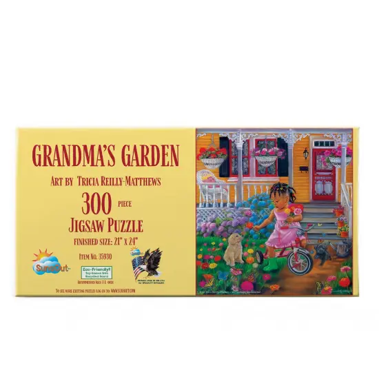 Sunsout Grandma's Garden 300 pc Jigsaw Puzzle 35930 {4}