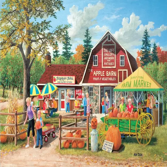 Sunsout Harvest Market 300 pc Jigsaw Puzzle 39974 {1}
