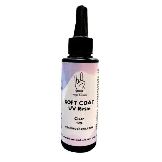 Resin Rockers Soft Coat UV Resin Flexible for Snow Globe Tumbler Holes {1}