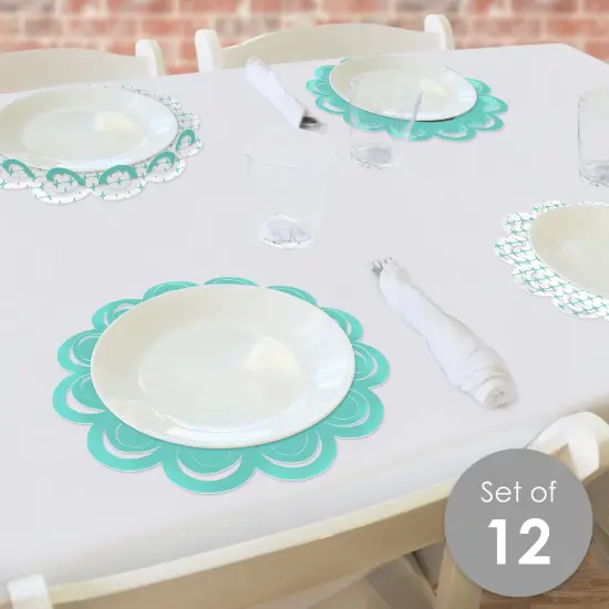 Big Dot of Happiness Medical School Grad - Doctor Graduation Party Round Table Decorations - Paper Chargers - Place Setting For 12 {3}