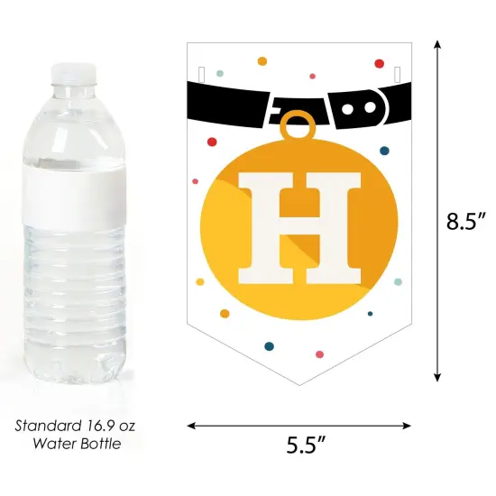 Big Dot of Happiness Happy Gotcha Day - Dog and Cat Pet Adoption Party Bunting Banner - Party Decorations - Happy Gotcha Day {4}