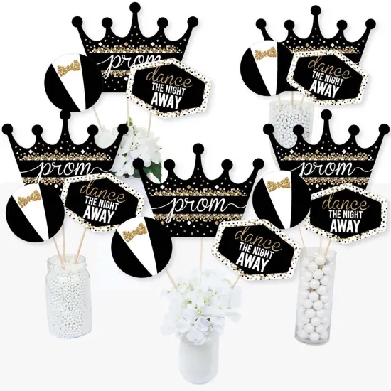 Big Dot of Happiness Prom - Prom Night Party Centerpiece Sticks - Table Toppers - Set of 15 {3}