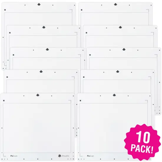 Multipack of 10 - Silhouette Cameo PixScan Mat-12"X12" {1}