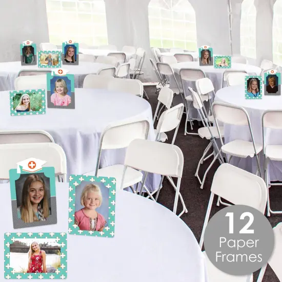Big Dot of Happiness Medical School Grad - Doctor Graduation Party 4x6 Picture Display - Paper Photo Frames - Set of 12 {3}
