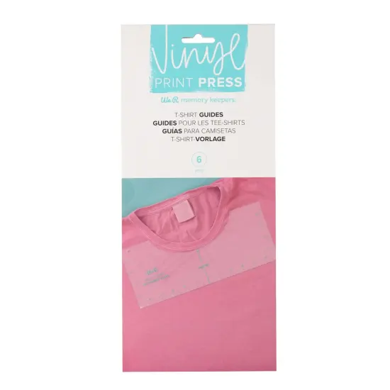 We R Memory Keepers - VINYL PRINT PRESS - T-SHIRT ALIGNMENT GUIDES (6 PIECE) 60000772 by American Crafts {3}