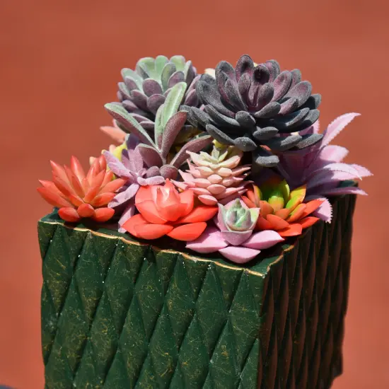 15 Pack Bulk Large Assorted Realistic Artificial Faux Succulents Aloe Plants Realistic Fake Succulent Plants, Largest Set of Succulents {4}