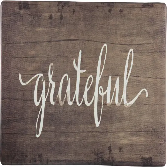 Oversized Cushioned Anti-Fatigue Kitchen Mat (Grateful) {3}