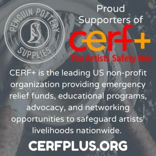 Penguin Pottery - 1/2 Gallon Mid Fire Clear Glaze - Cone 5-6 for Mid Fire Clay, High Fire Clay - Ceramic Glaze Pottery (1/2 Gallon | 64 oz | 1.9 L) {6}