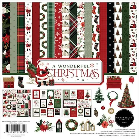 Carta Bella A Wonderful Christmas Collection Kit {1}