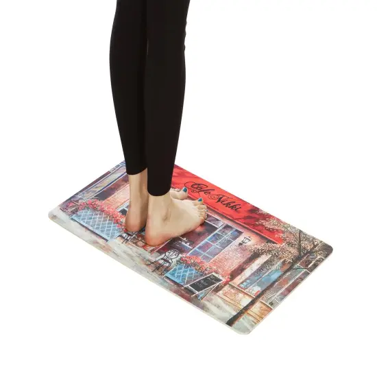 2-Pack Premium Comfort Kitchen Mats (Cafe Nikki) {5}