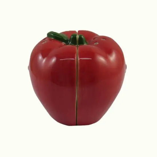 Apple Seasonings Salt and Pepper Shaker Set {2}