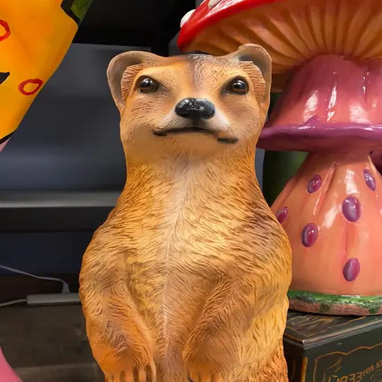 Mongoose Life Size Statue {4}