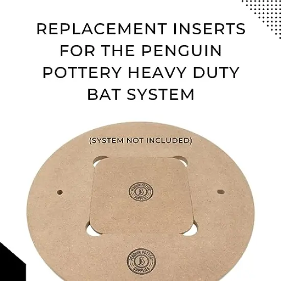 Penguin Pottery - Set of 5 Inserts for Penguin Pottery's Heavy Duty Bat System {2}