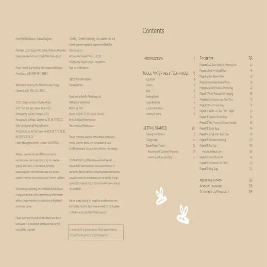 Rug Hooking with Wool Strips {2}