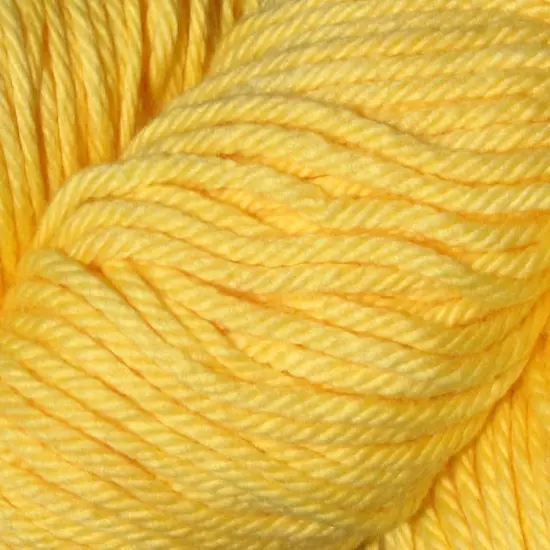 Cotton Supreme by Universal Yarn - #613 Lemon - 100% Cotton Worsted Yarn {1}