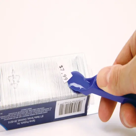 Garvey Label Remover and Sticker Remover Tool Set, Efficiently Removes Labels, Stickers, Seals, and Adhesives, 6-Inch Length, Blue, 5 Pack (091455) {3}