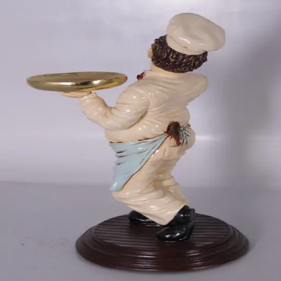 Chef Butler Small Statue {4}