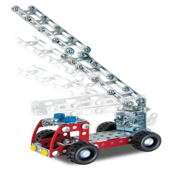 Eitech Small Red Fire Truck Construction Set {3}