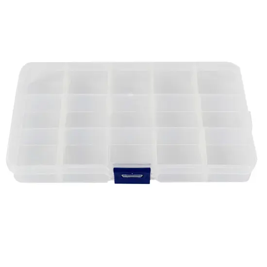 Jigitz Plastic Jewelry Organizer Box 8pk Plastic Organizer Box with Dividers {3}