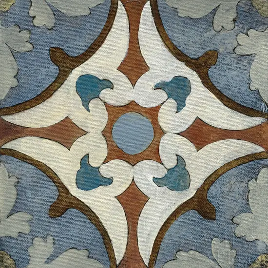 Old World Tile VII Poster Print by Silvia Vassileva # 58098 {1}