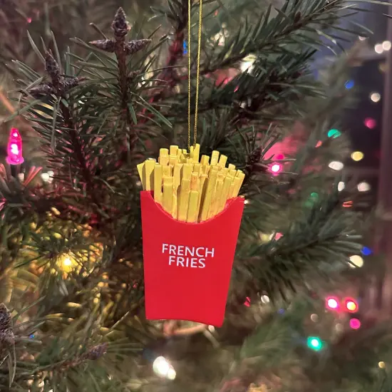 Tree Buddees French Fries Food Christmas Ornaments Decoration {6}