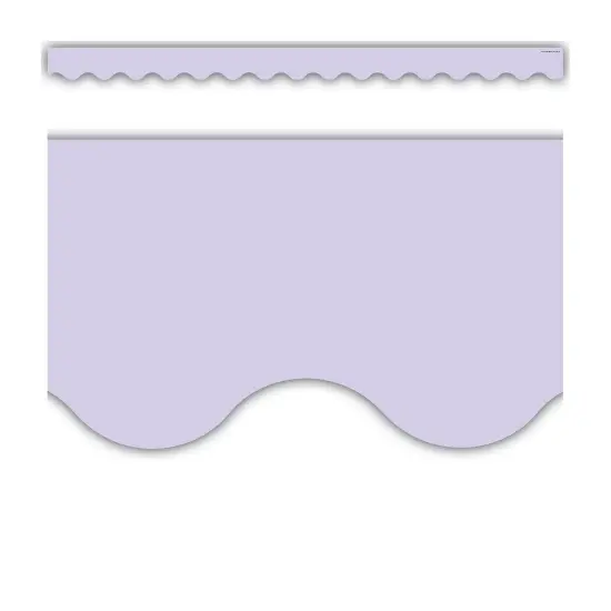 Lavender Scalloped Border Trim, 35 Feet Per Pack, 6 Packs {3}