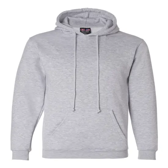 Bayside&reg; USA-Made Hooded Sweatshirt Dark ash {1}