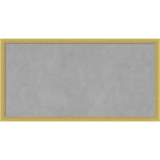 Svelte Wood Framed Magnetic Board Svelte Polished Gold {2}
