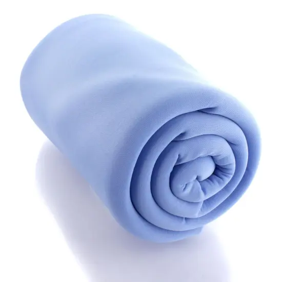 Solid Scuba Fabric Country Blue 1 Yard {1}