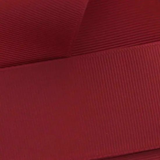 2.25" Grosgrain Ribbon Solid 260 Scarlet 50 Yard {1}