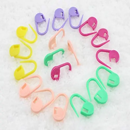 150 Pieces Knitting Crochet Locking Stitch Markers Stitch Needle Clip Counter 10 Colors (Color Ship Randomly) {3}