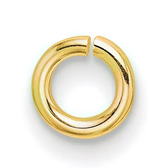 Gold Filled 18GA Jump Rings 4.9mm- Pack of 6 {1}