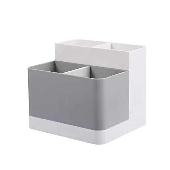 Desktop Storage Organizer Pencil Card Holder Box Container for Desk, Office Supplies, Vanity Table {2}