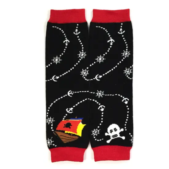 Wrapables Pirates Baby Leg Warmers {4}